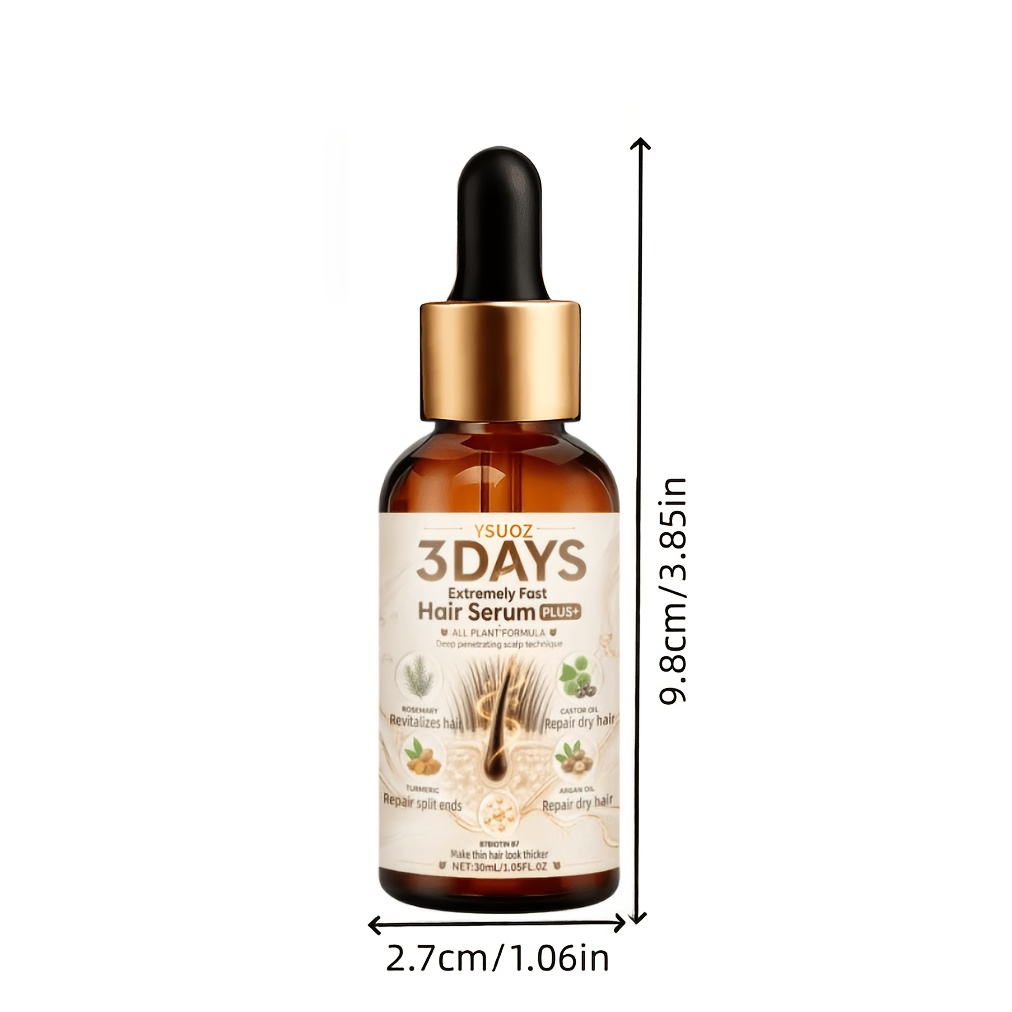Fast Hair Builder with Turmeric & Rosemary for Strengthening