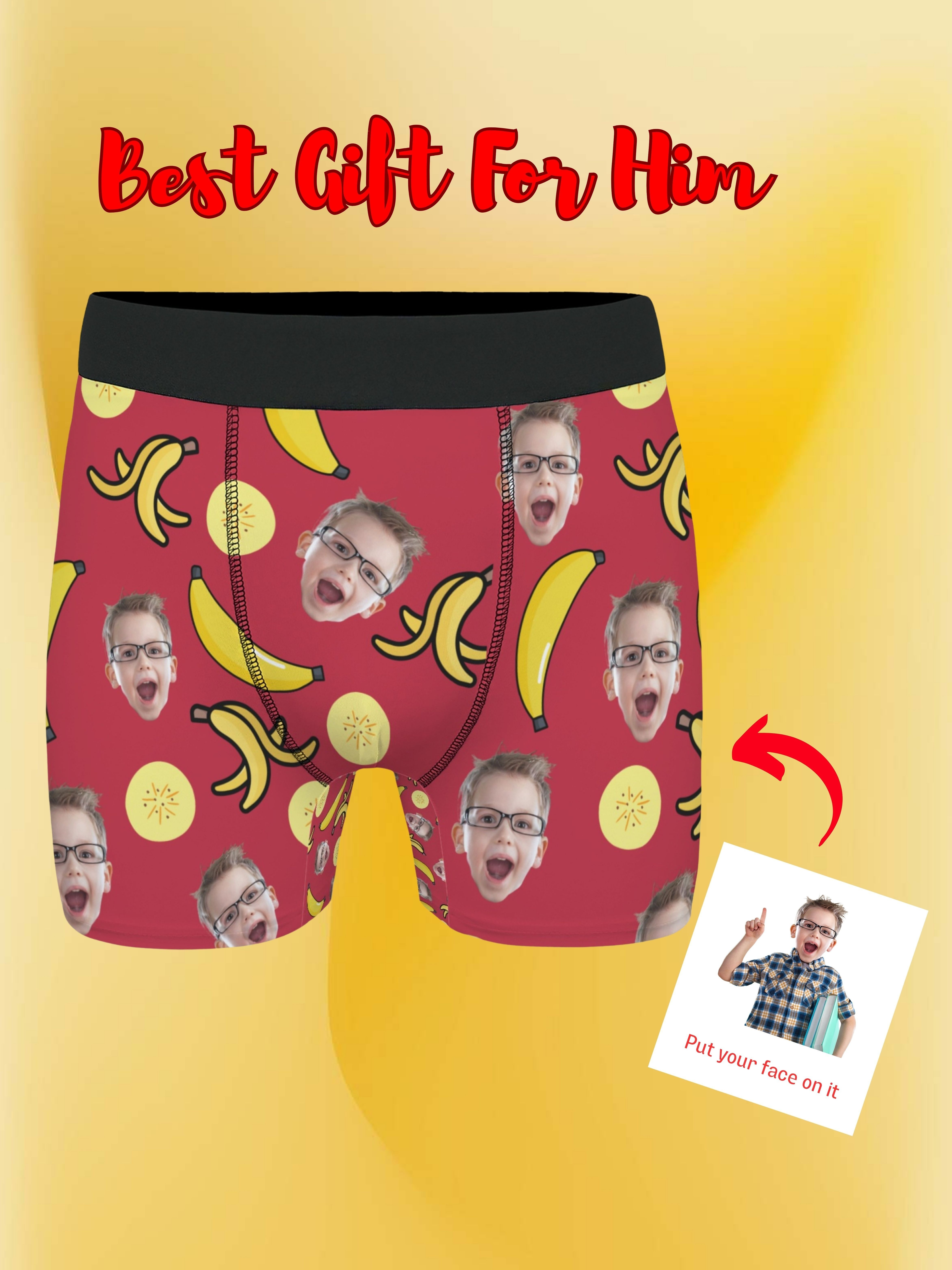 Fun print underwear with print bananas – GARÇON