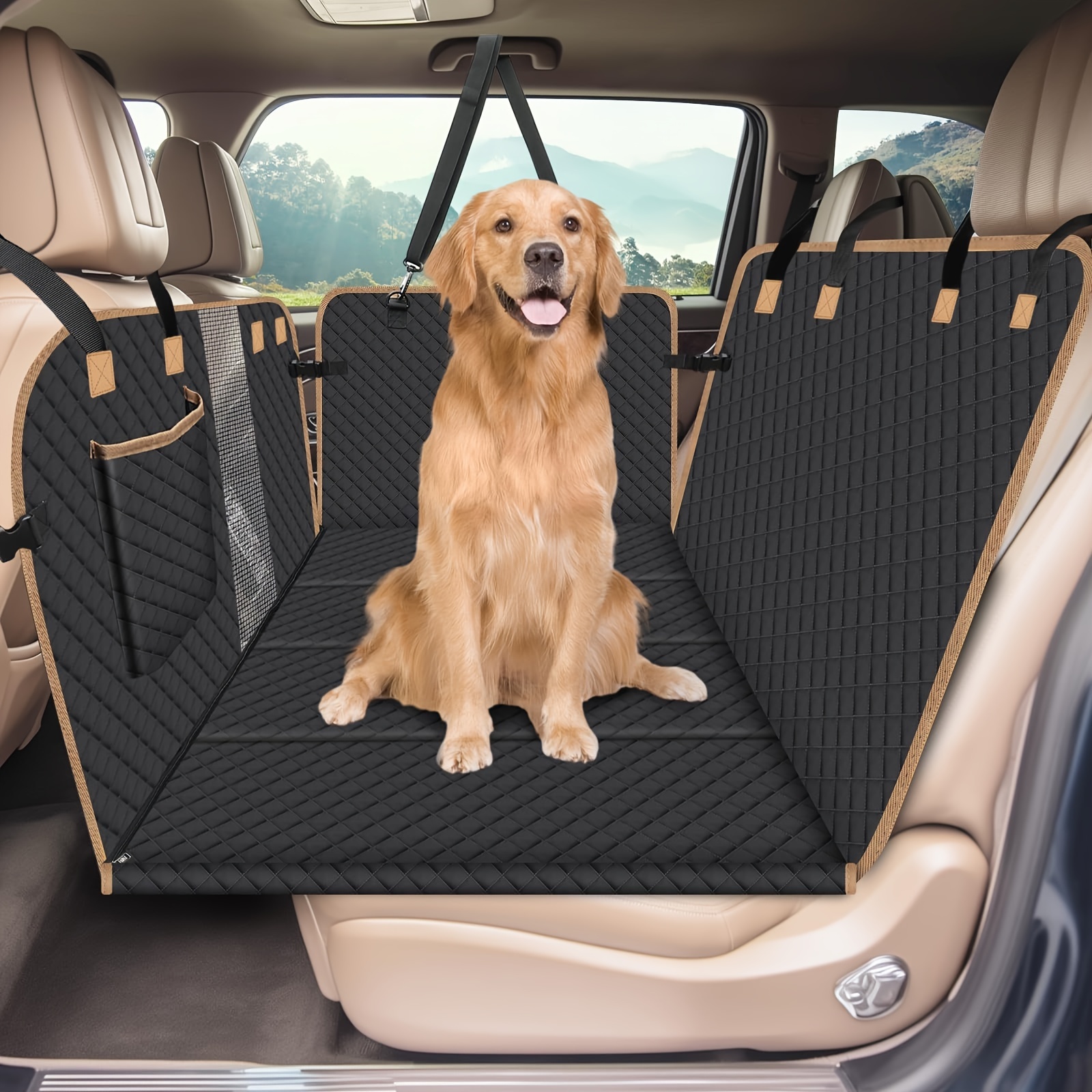 

Back Seat Extender Dog Car Seat Cover Camping Air Mattress Hammock Travel Bed Non Inflatable Car Bed Mattress For Car Suv Truck Dog Cat Car Camping Mat