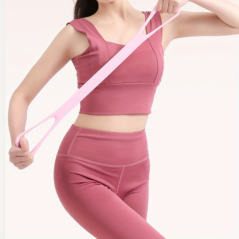 1pc yoga   band premium   stretching rope for back stretching body shaping strength training and flexibility exercise suitable for home workout gym and   Product details 9