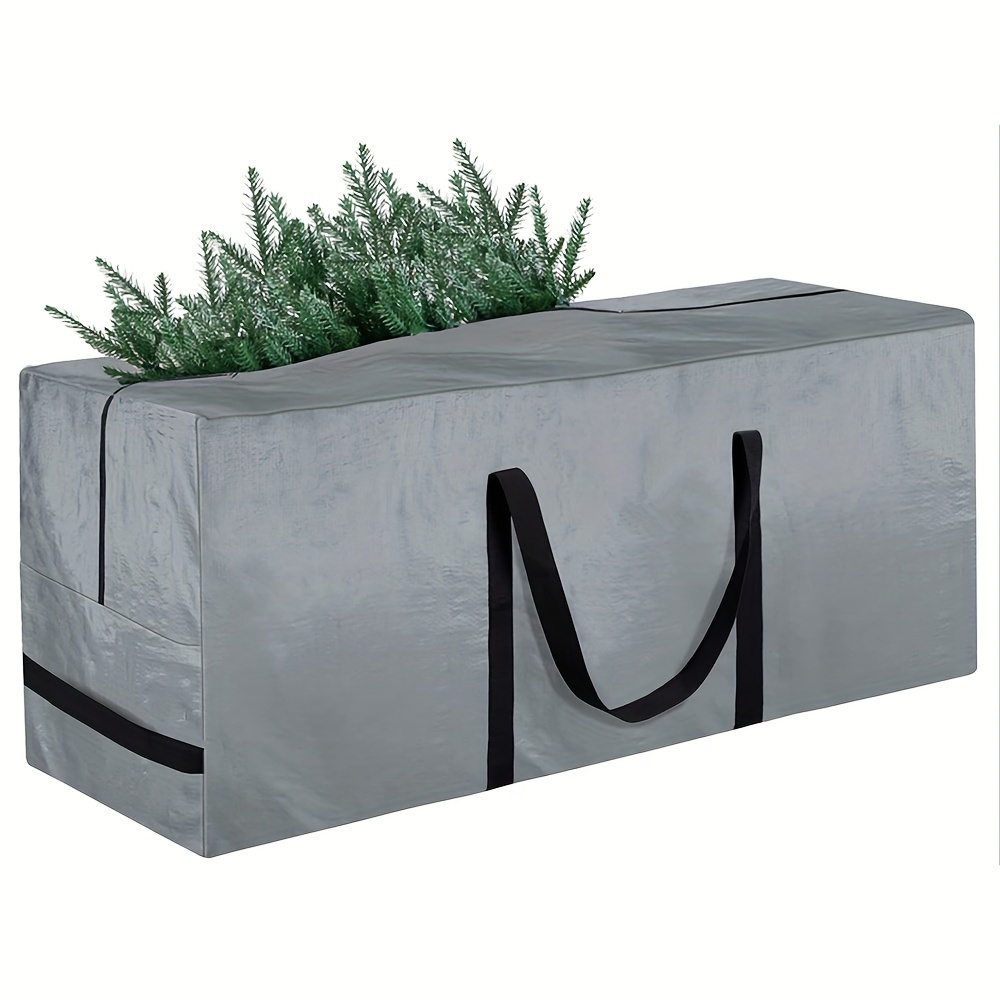 Image of Christmas Tree Storage Bag Outdoor Furniture Gift Dust Cover Material: 210d Oxford Cloth With Silver Coating On The Reverse Side