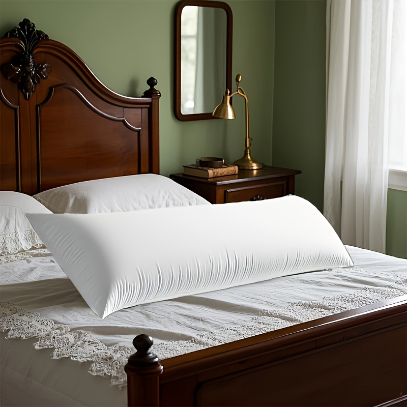 TEMU Soft, Clean, Refreshing Solid Color Short Plush Breathable Polyester Long Pillowcase, Suitable For Beds, Sofas, And Beds, Machine Washable, ,