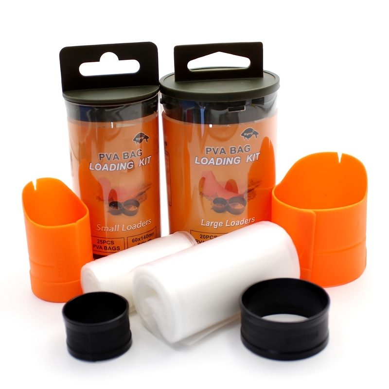 1Set Carp Fishing Accessories Kit PVA Bag System Carp Bait Loading Tools PVA Stems Loader for Carp Rigs Method Feeder Fishing Tackle