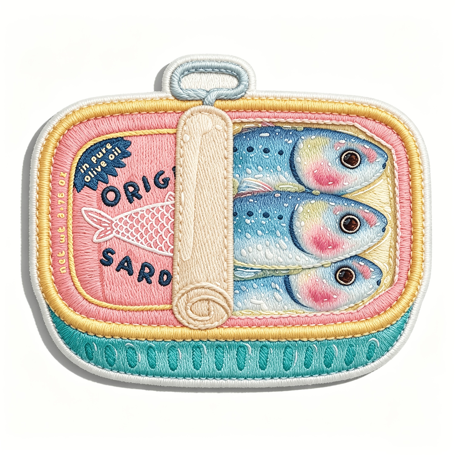 Image of Can Embroidered Patch Iron On/sew On Versatile For Repairs Decoration Creation Perfect For Clothes Jackets Dresses Hats Jeans Backpacks