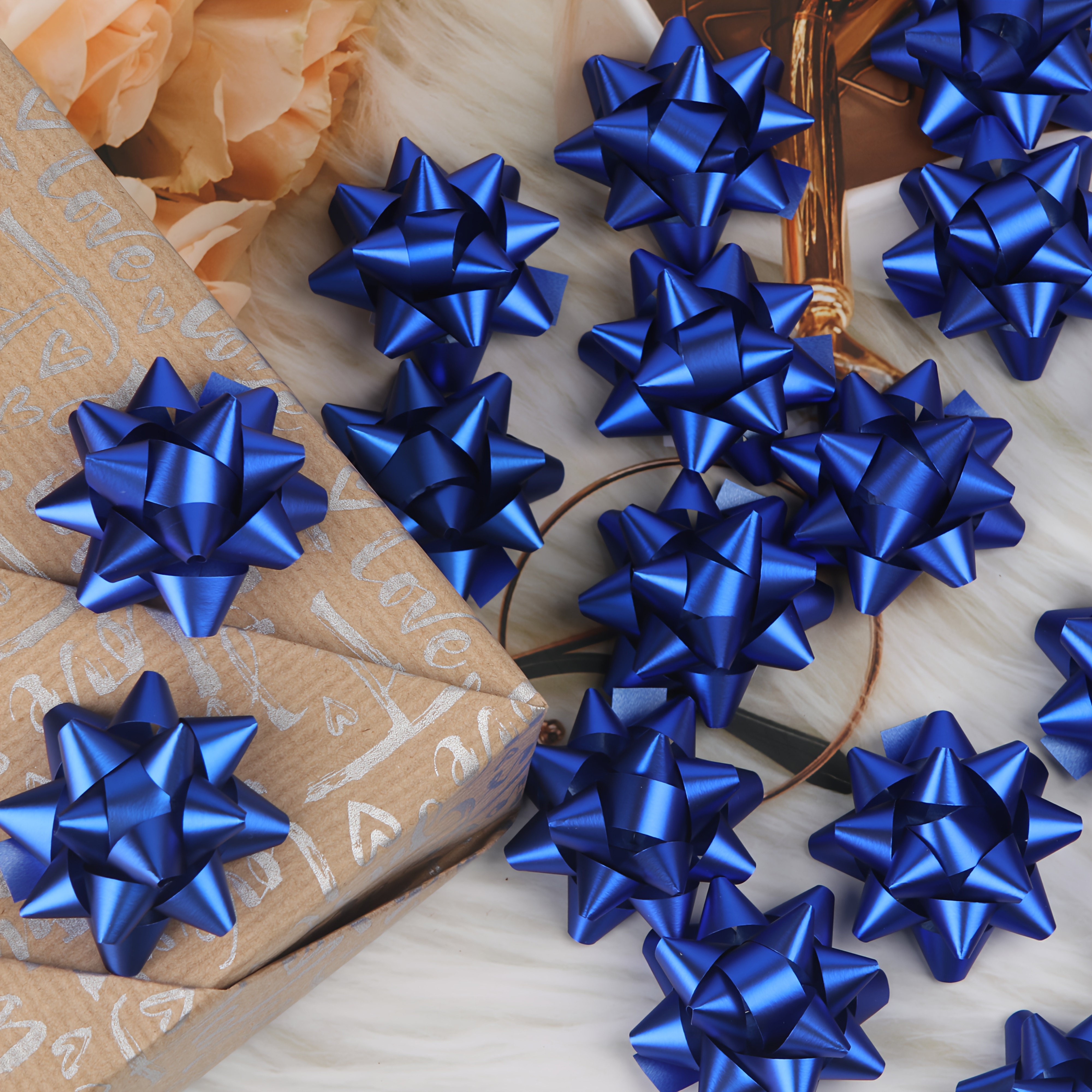 100pcs Self-Adhesive Mini Bow Gift Wrapping Decorations, 1.5-Inch Matte Mixed Color Christmas Ribbon Bows | Suitable for Holidays, Birthdays, Weddings & Everyday Use | Classic Design | Versatile Gift Packaging Bows for Christmas, Halloween, and More, Bow For Gift Wrapping, Christma Decoration, Bow For Craft, Decorative Bow, Bows For Gifts, Bows For Decoration, Gift Wrapping Accessorie, Bow For Decoration, Ribbon For Gift Wrapping, Gift Bows, Bow For Gift Packaging, Christmas