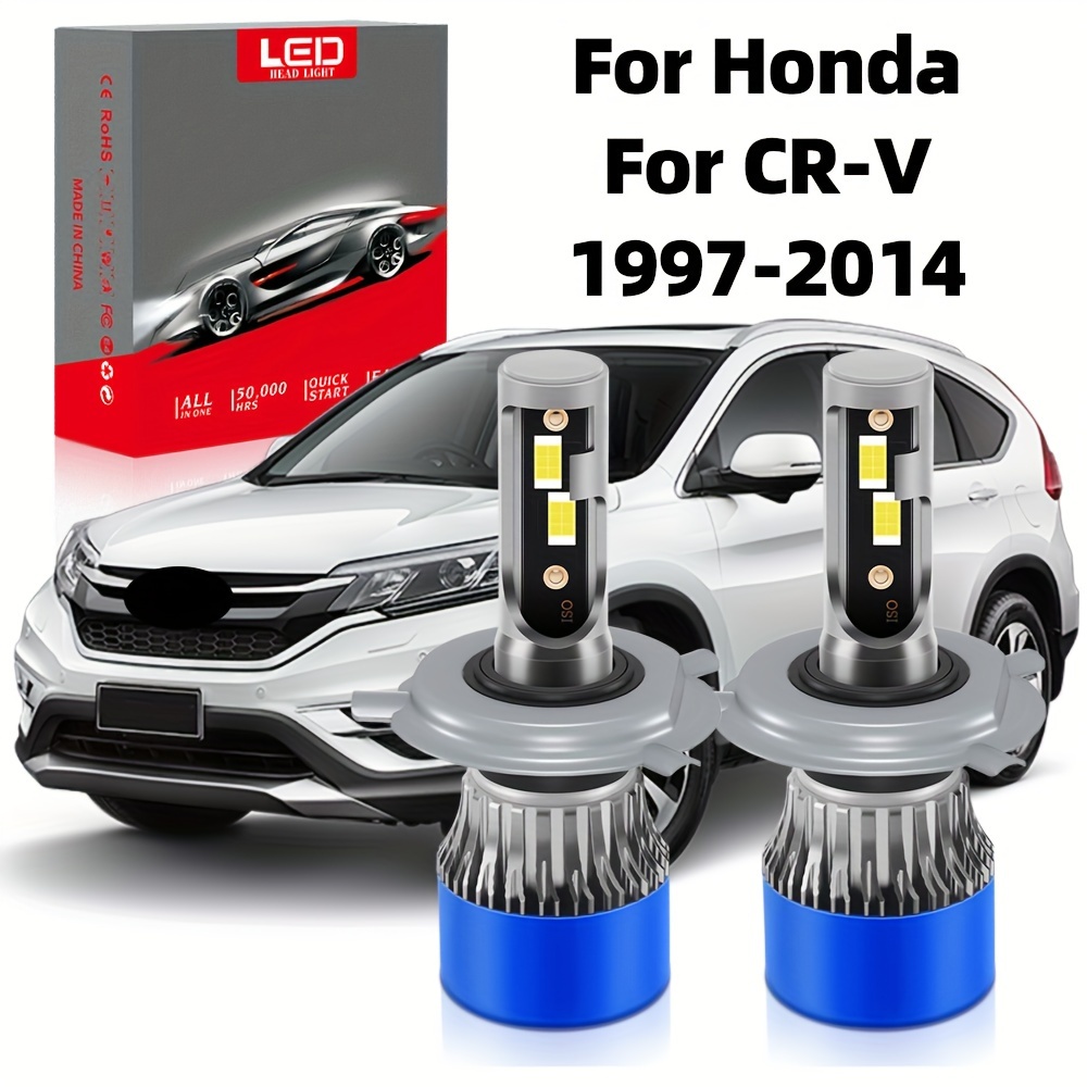 

For Honda (1997-2014), H4 1 160w/ 6000k , 800% 300m , Install, 2pcs