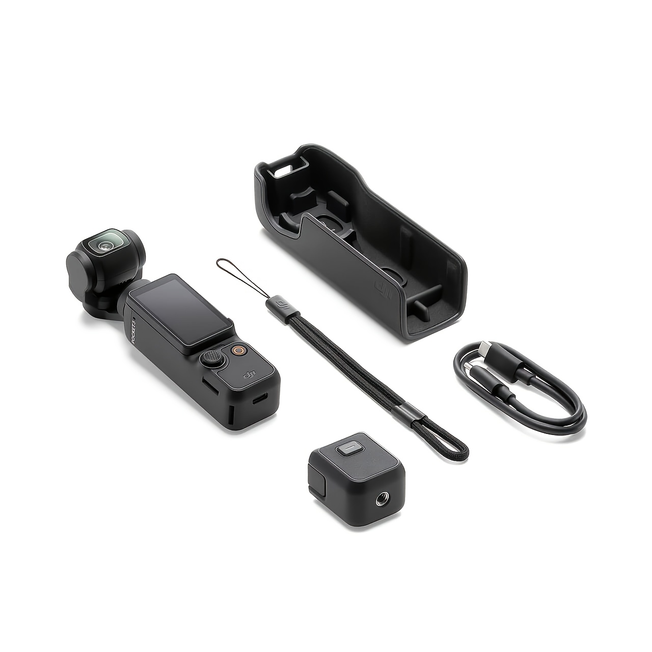 DJI OSMO Pocket 3, 1-Inch Pocket Gimbal Camera Travel Handheld Vlog Camera, Lingyan Handheld Digital Camera, Awesome Image Quality, Cinematic Texture