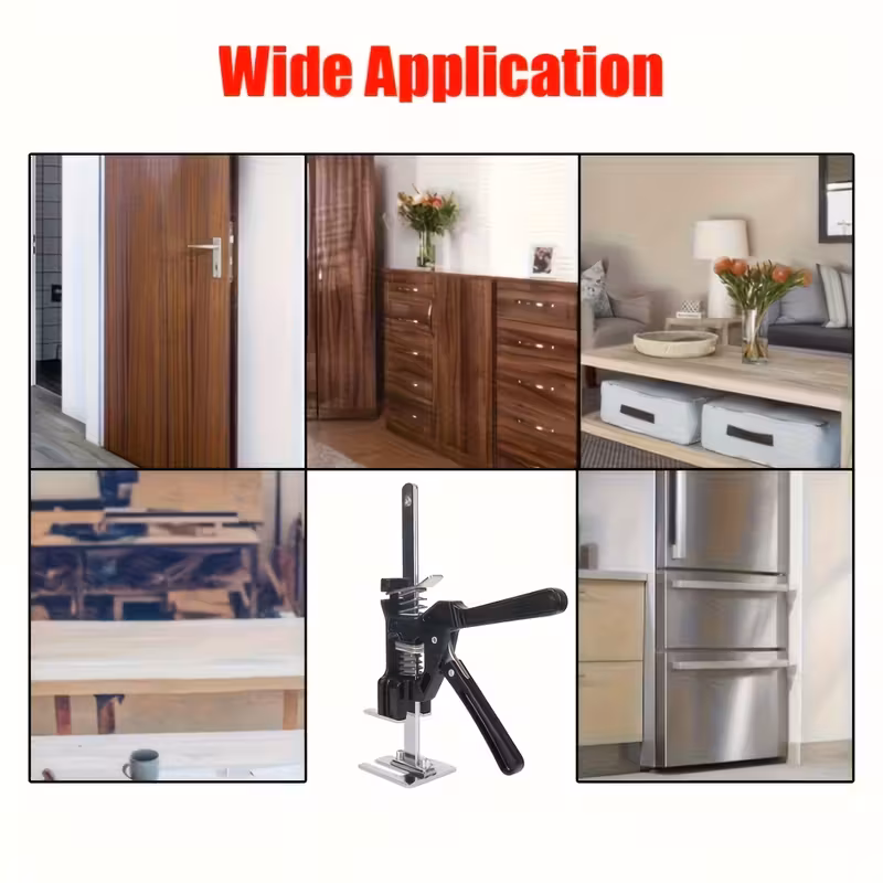 1  function labor saving arm   wall tile locator height adjustable for doors amp cabinets metal construction fixed bracket no power needed Product details 7