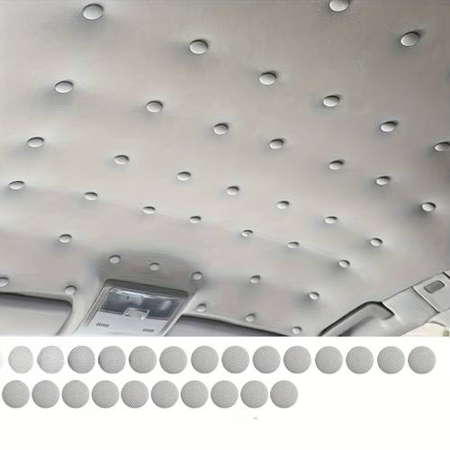 60pcs 20 sets car roof clips roof repair kit screw fasteners no needed reinforced with nylon lining for car roof repair fixing cap repair set