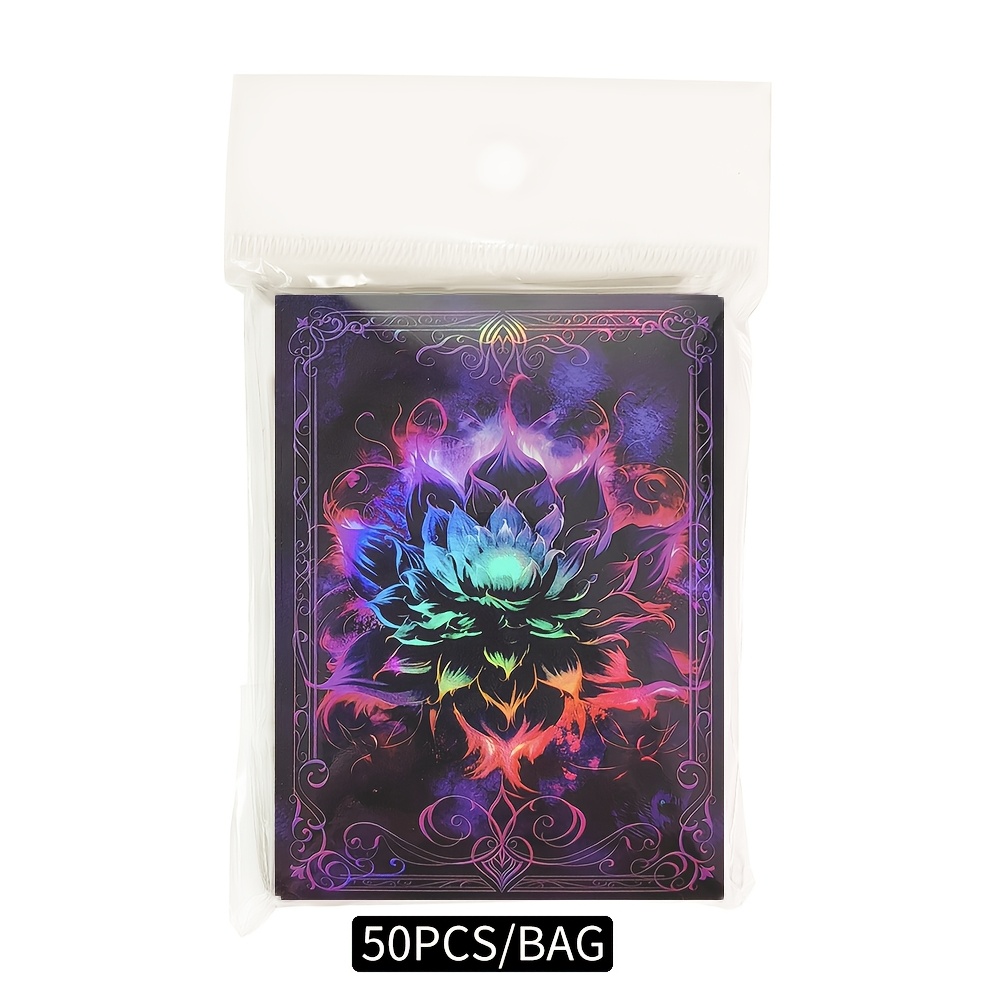 E-shop Kartenhülle, Kartenschutz, 67x92mm, Hochwertiges HD-Anime-Design, Laser-Hologramm-Effekt, Geeignet für PTCG, OPCG, WS andere Sammelkartenspiele