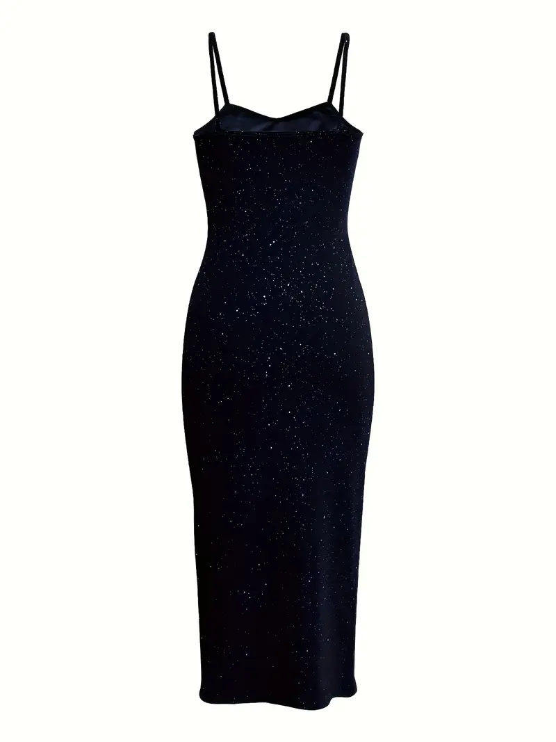 solid glitter spaghetti strap ruched bodycon dress Adjustable Spaghetti Strap Ruched Mini Bodycon Dress