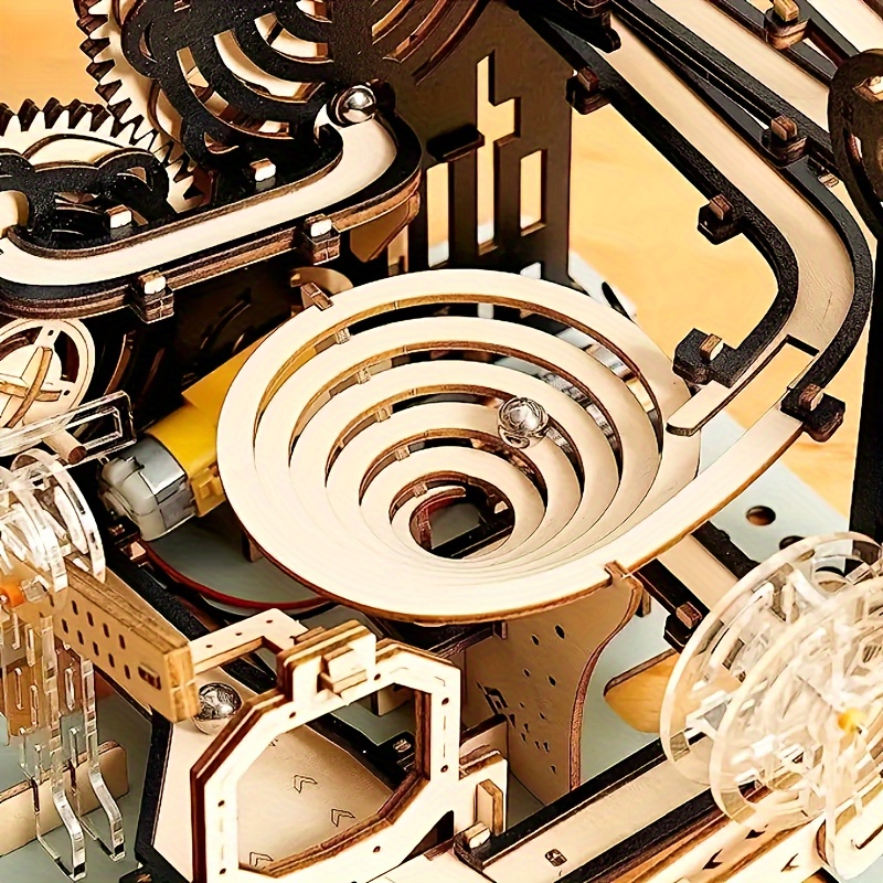TEMU 3d Wooden Puzzle Handmade Model Kits Creative Desktop Decoration For Birthday And Christmas Gifts