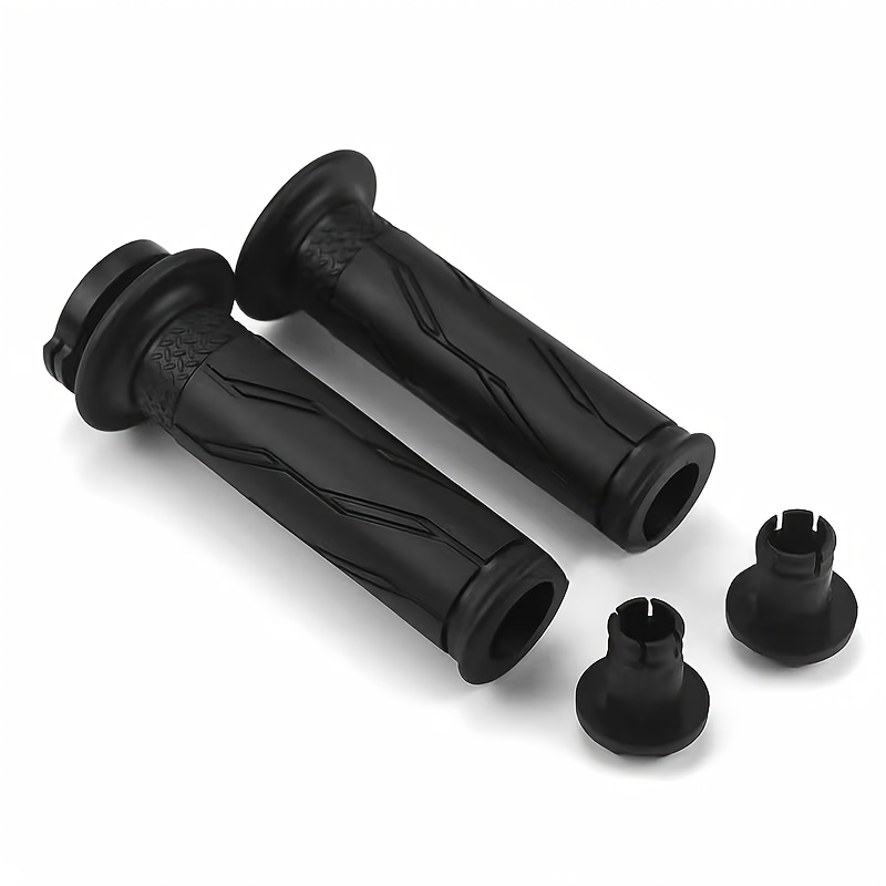 TEMU Motorcycle Handlebar Grips, Grips With Handlebar End Plugs