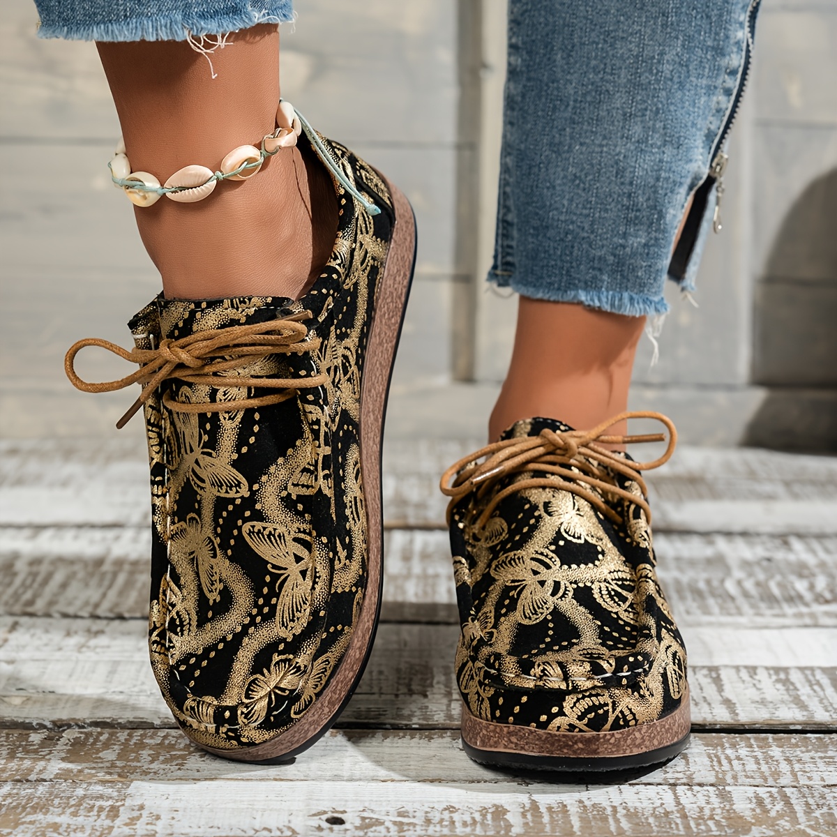 TEMU Casual Sneakers, Shoes And Boots, And Jewelry Additions, Fashionable And Breathable, Wear-resistant And Non-slip, Unisex Casual Sneakers