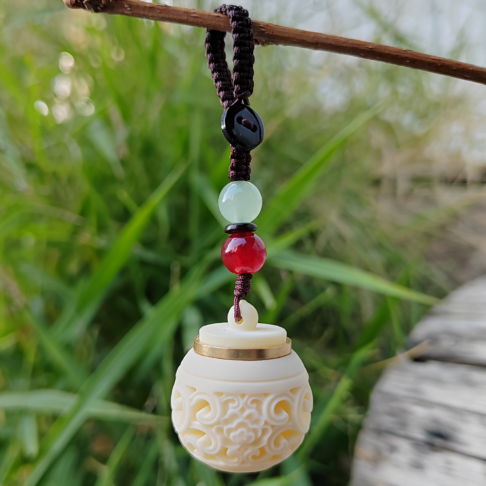 Resin Diffuser Pendant, Openable for Storage