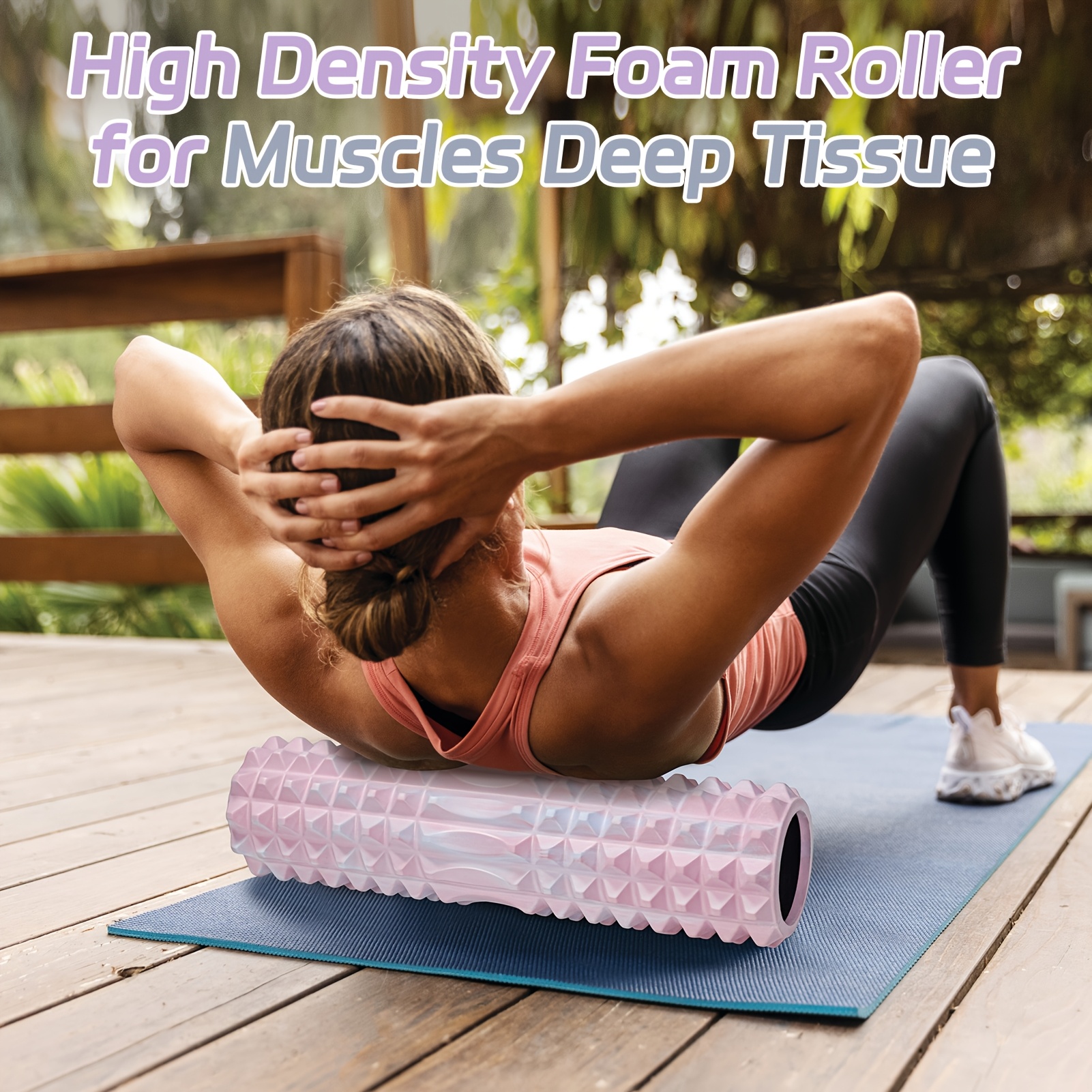 Piriformis Foam Roller For Seniors Back Roller Exercises For