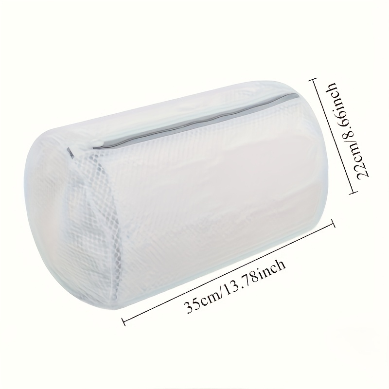 Sturdy Mesh Bag For Washing Shoes - 360° , Reusable Laundry Bag For Sports Shoes & Sneakers, Zipper Closure, Laundry Bags