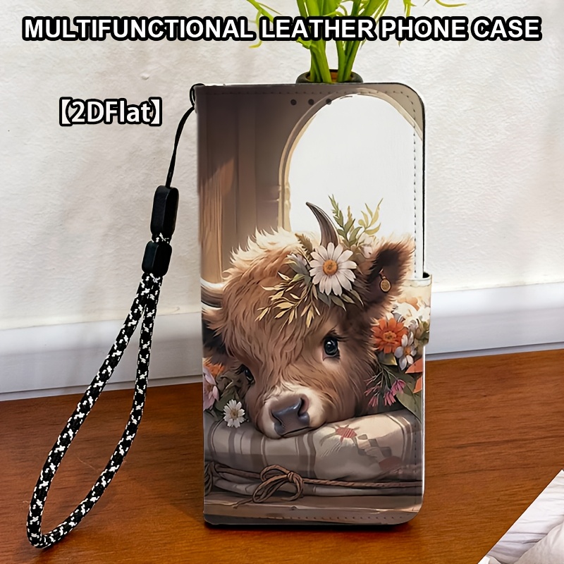 TEMU Phone Case: Wallet Case With Magnetic Snap Closure, Full-coverage Drop-proof Flip-style Foldable Phone Cover. Suitable For Galaxy A57 5g/a37/a22