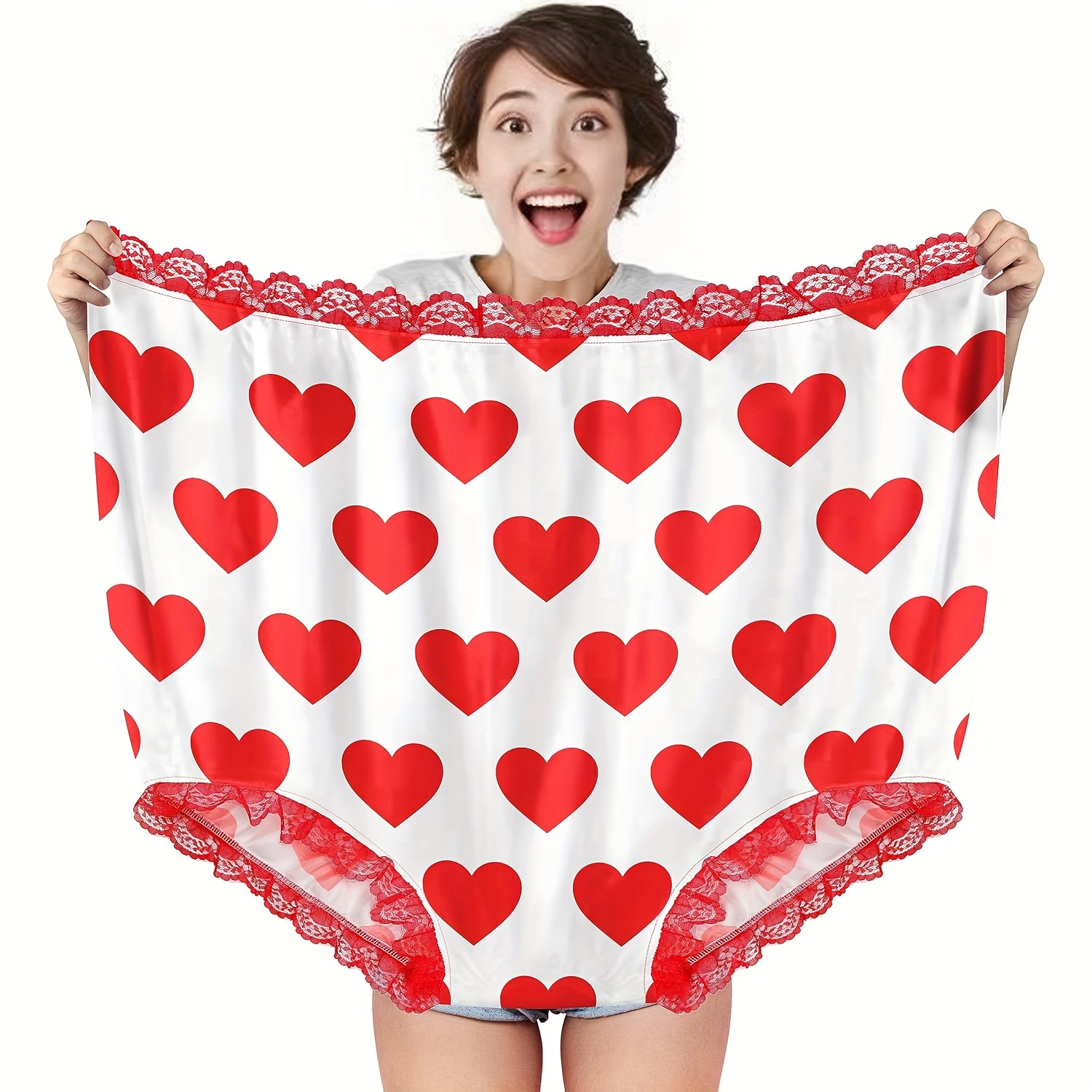 

Novelty Panties For Women - 1pc Oversized Bridal , , Housewarming Gag - Polyester Underwear For Adults - No