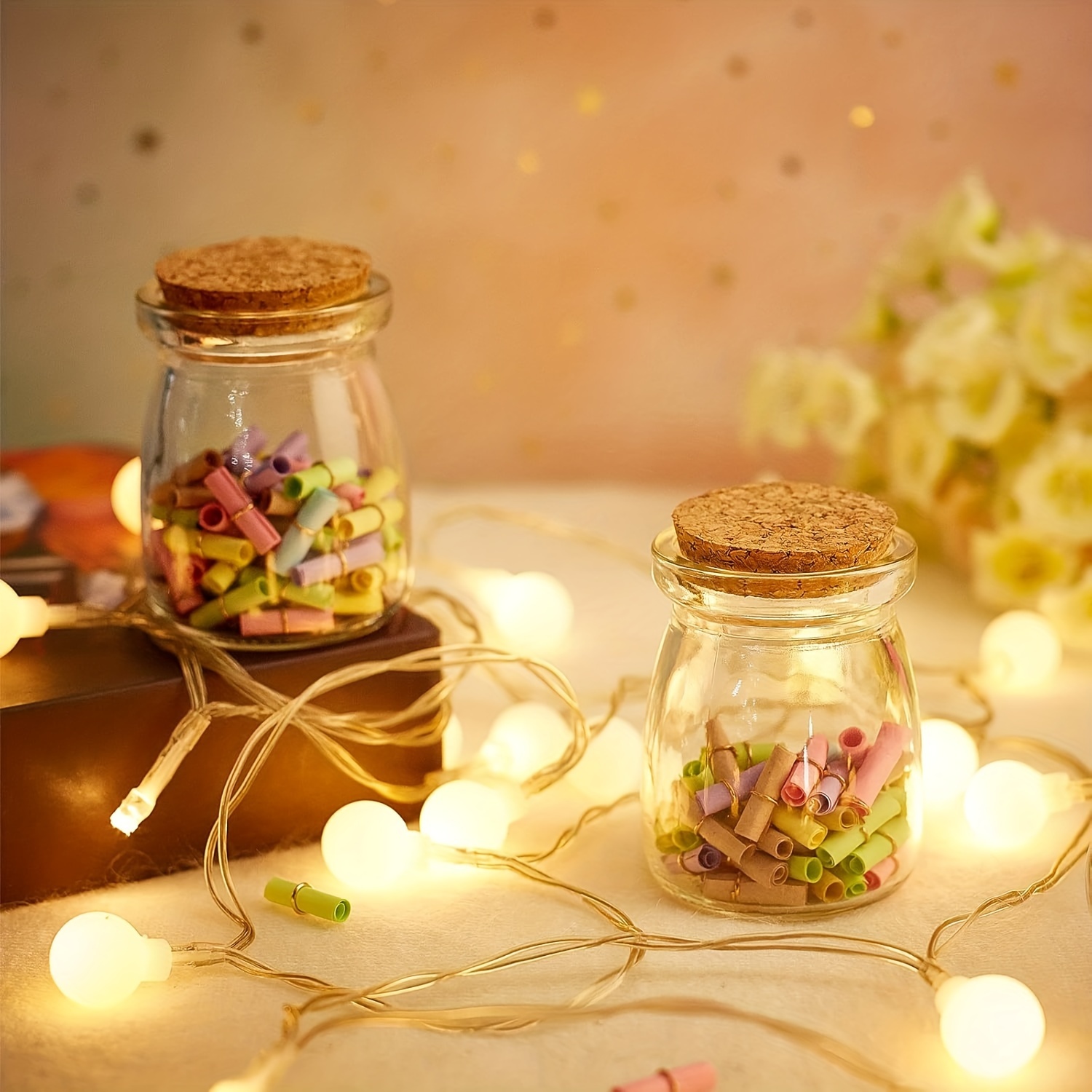 24 Glas-Reagenzgläser Mit Korken – 30 Ml, Flachbogig, Transparent, Aus Borosilikatglas, 12,5 X 2 Cm – Für Gewürze, Kräuter, Basteln, DIY & Kleine Geschenke