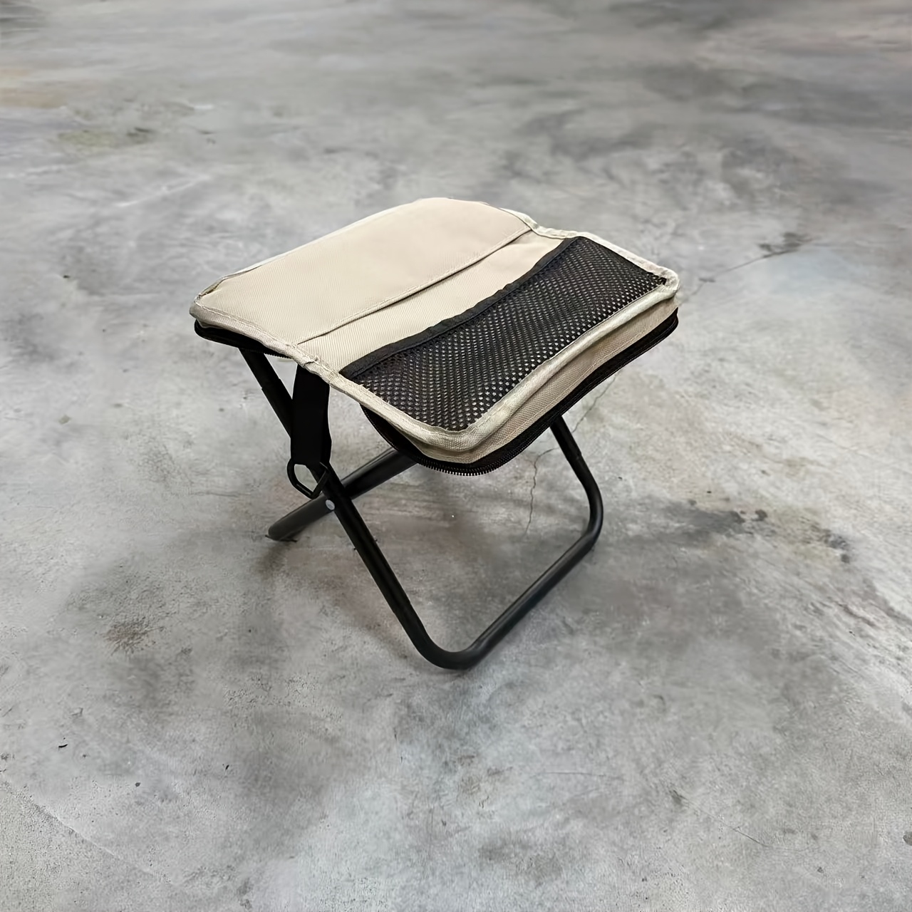 TEMU Multifunctional Foldable Stool Backpack Portable Lightweight Outdoor Collapsible Chair With Carry Bag For Camping Fishing Hiking Picnic Travel