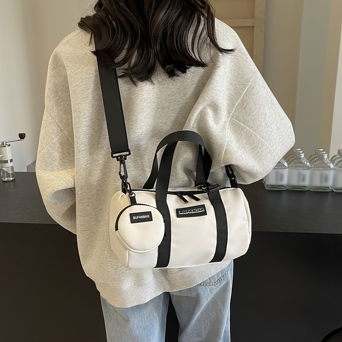 жіноча легка сумка ведро перетворюється на кросбоді/ручну з - Temu Ukraine