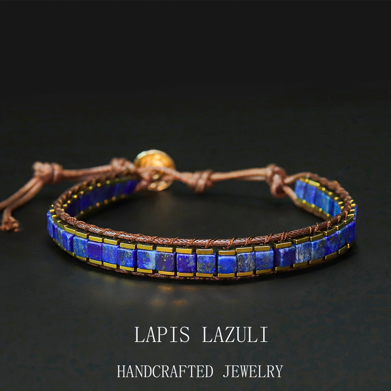 TEMU This Block Woven Men's Bracelet Features A Head Clasp, Symbolizing Strength, , And . Suitable For , This Handcrafted Men's Bracelet Is An Ideal