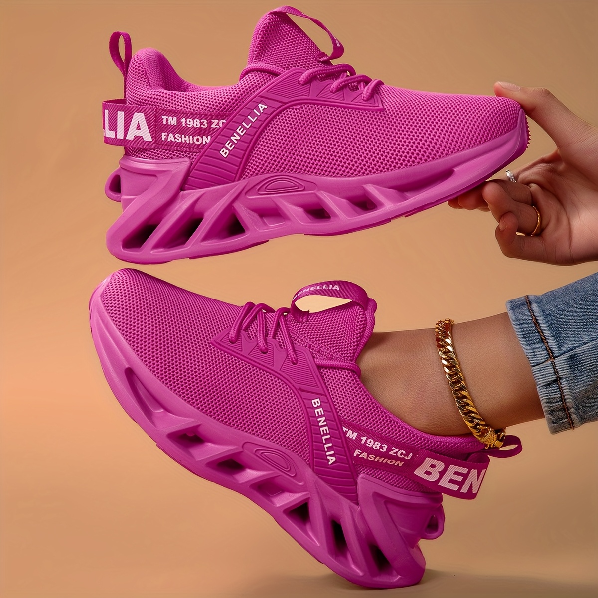 womens breathable mesh running shoes 2025 spring new arrival