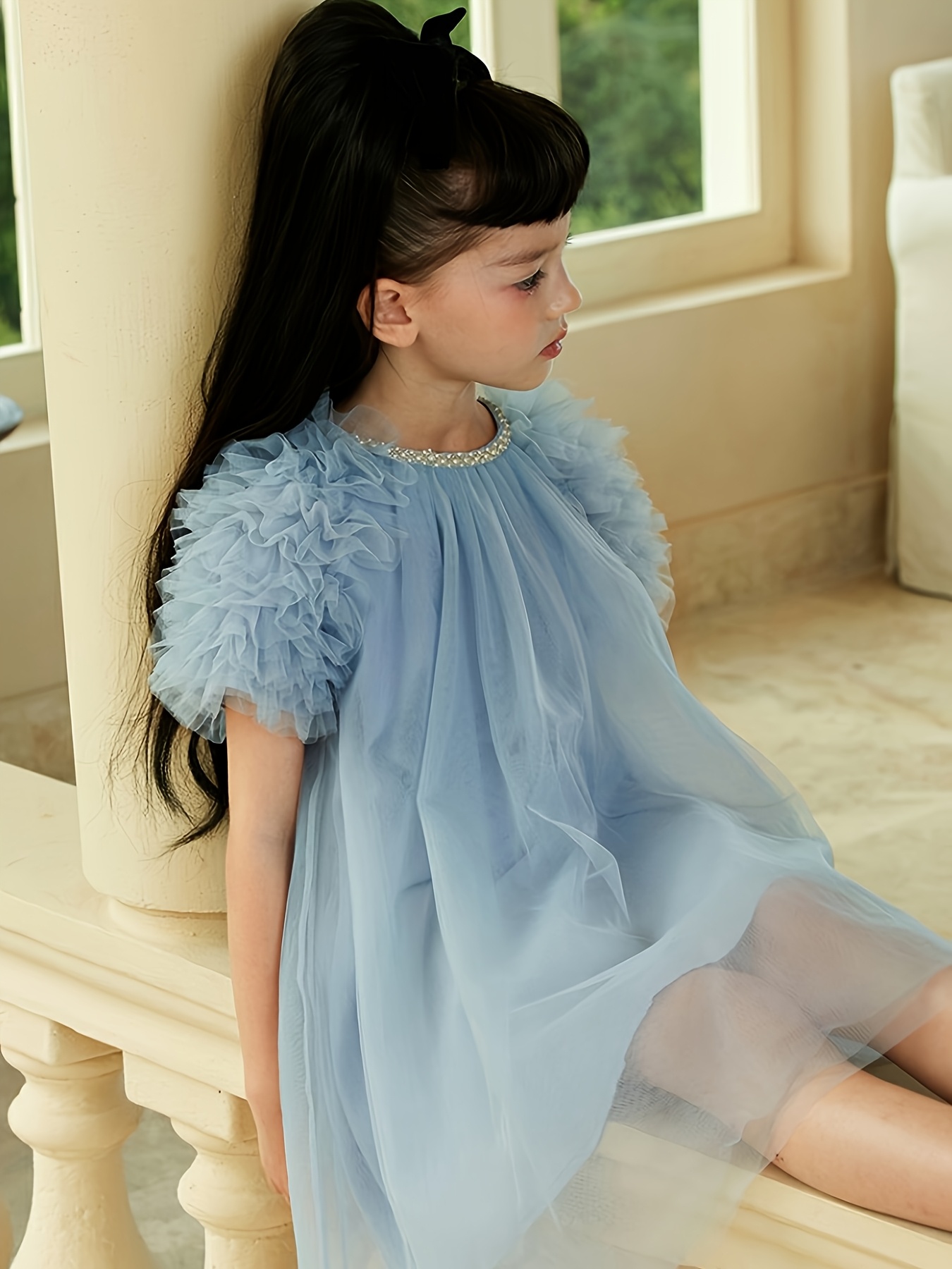 blue dress motel rocks Blue Princess Hanbok Dress main image 1