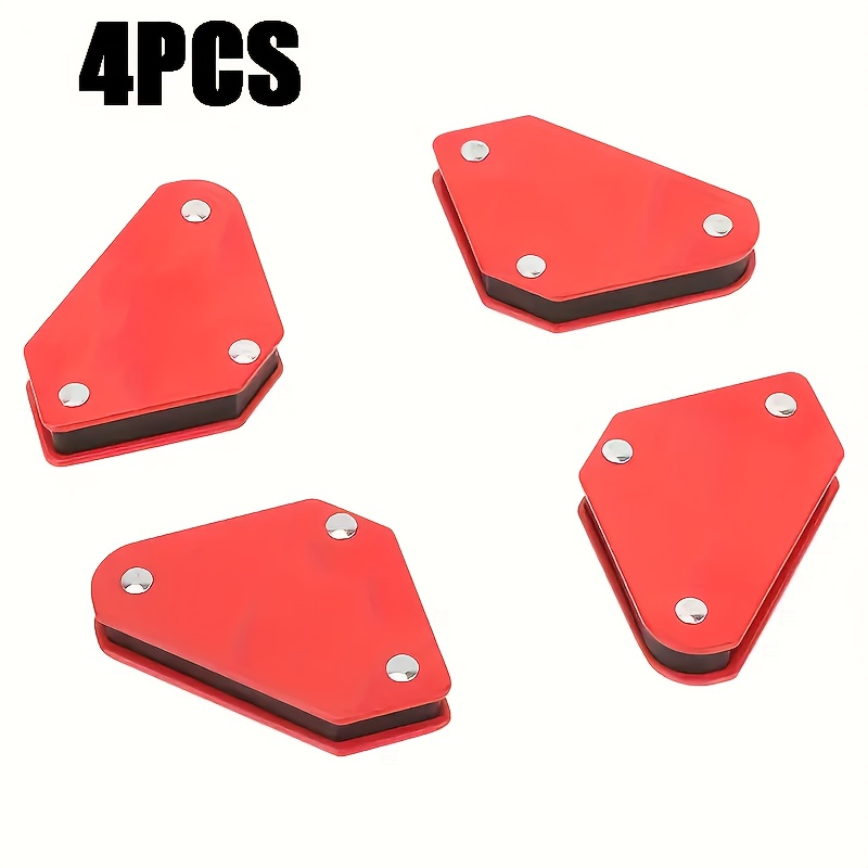 TEMU Support de soudure magnétique, aimants et pinces de soudure à 45/90/135 degrés, supports d'électrodes de soudure par arc, accessoires et outils