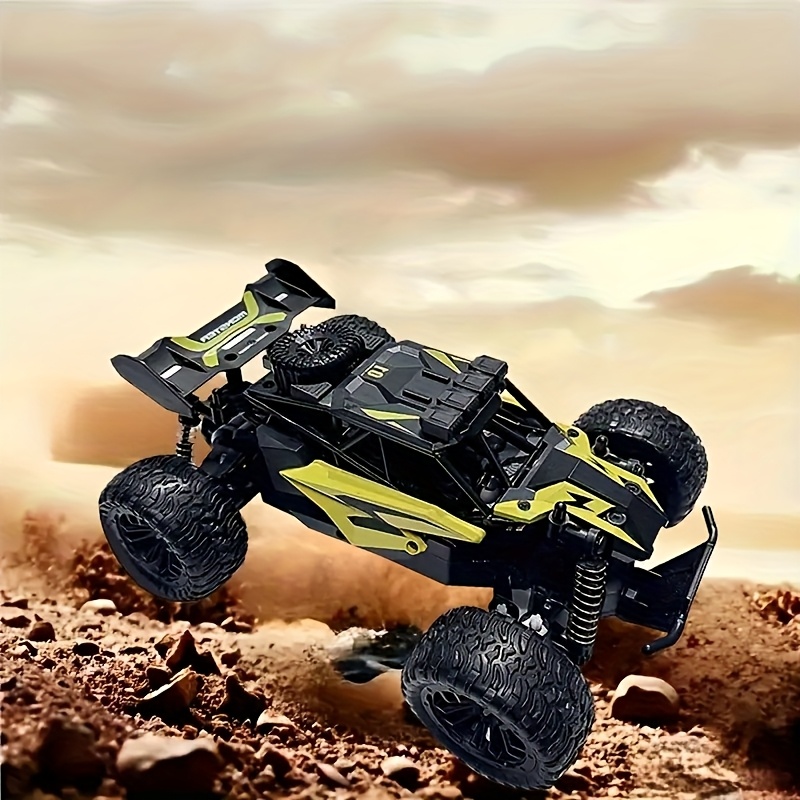 20 Km/h High Speed Remote Control Truck Off Road RC Monster Vehicle with Dual Rechargeable Batteries, All-terrain Tires, Electric Toy, Ideal Gifts for Boys Kids And Adults, Christmas Gifts