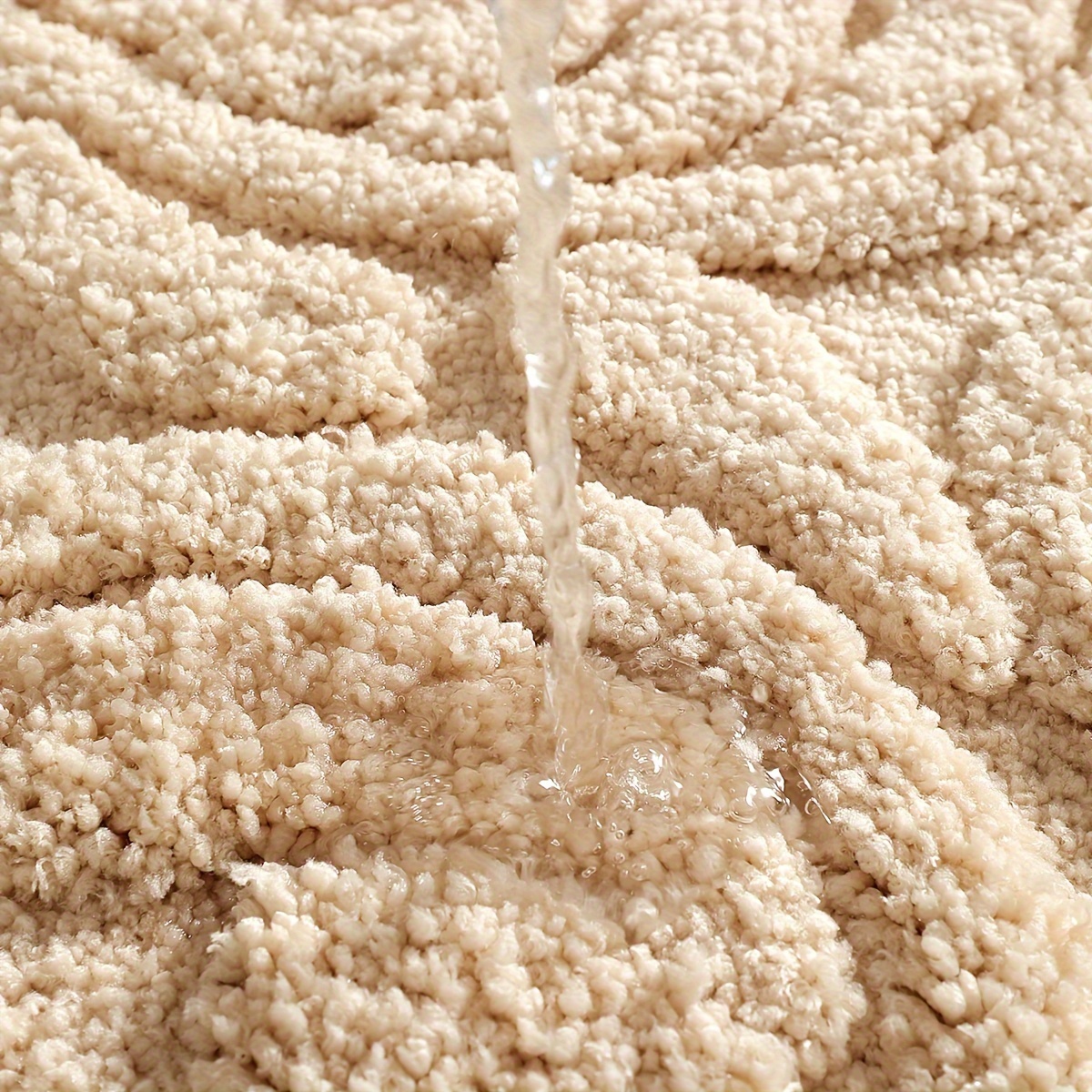 1pc Bathroom Rug Mat, Leaf Design Bath Rug, Extra Soft Absorbent Premium Bath Rug, Non-Slip Comfortable Bath Mat for Bathroom Floor, Sink, Bathtub, Shower Room, Christmas Decoration Christmas Gift