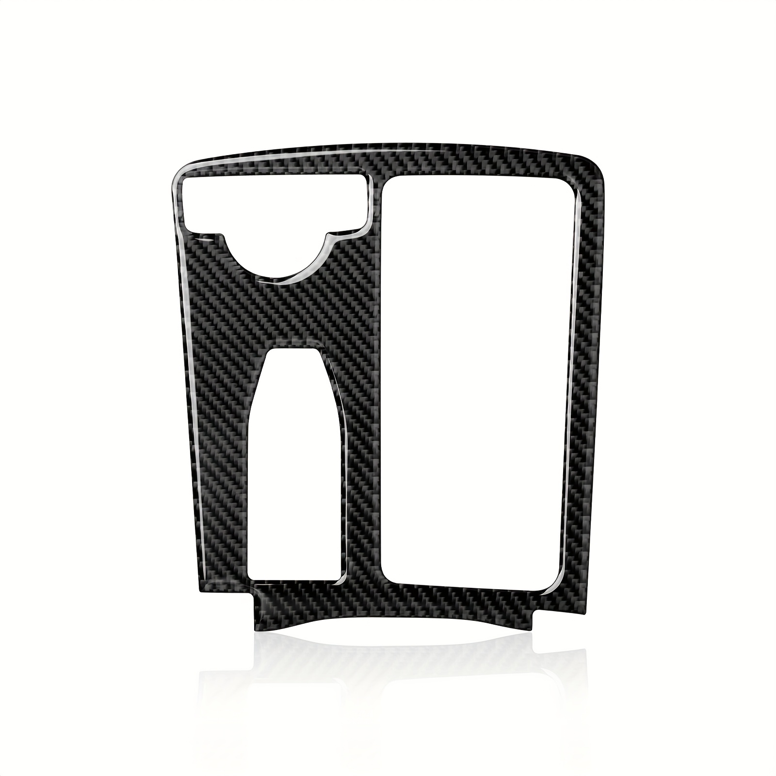 Car Armrest Box Panel Sticker Carbon Fiber Interior For W204 2007 2008 2009 2010 2011 2012 2013 Additions