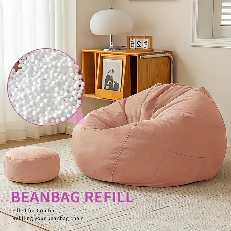 high rebound polystyrene beans beanbag refill lazy sofa Temu Canada