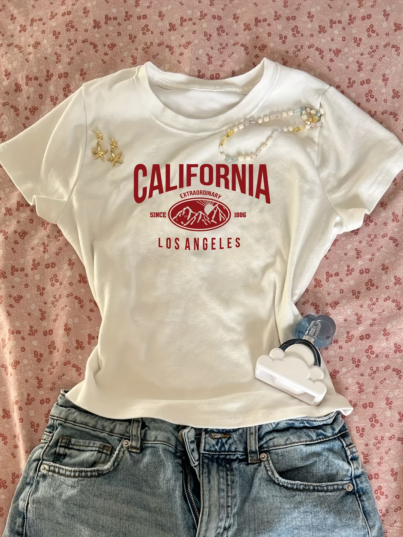 california t shirt sold on Temu United States