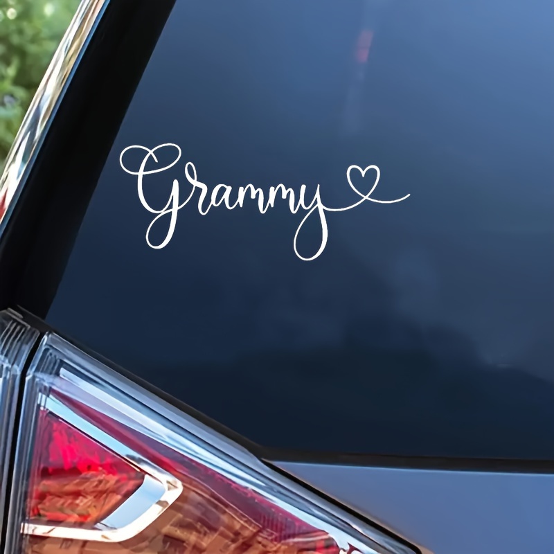 

Grammy Love Vinyl Sticker - Perfect For Laptops, Trucks & Walls