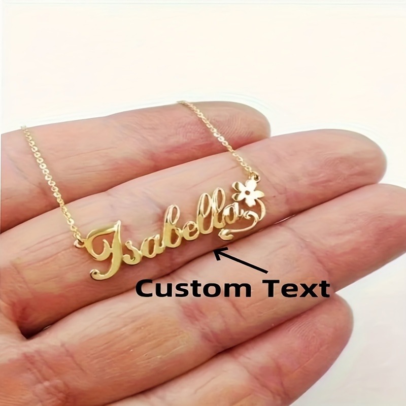 

Personalized Steel Necklace Pendant - , 18k , For Birthdays & Day