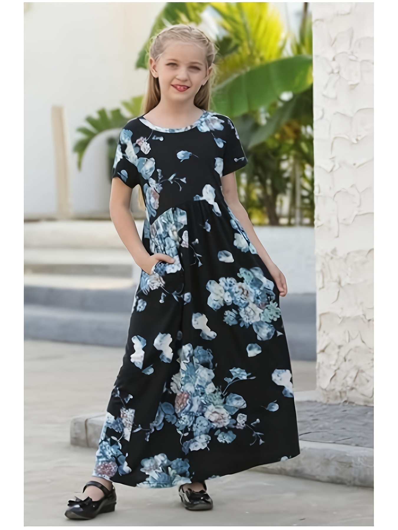 sachin and babi light blue dress Tween Dresses  J.Marie Collections