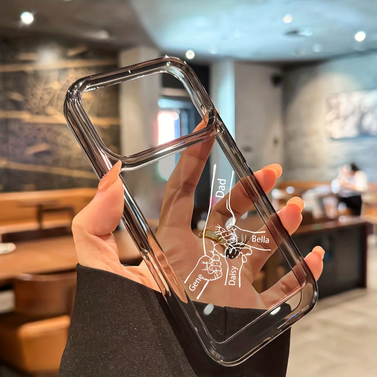 TEMU Phone Case: High Quality Personalized Customized 's Name Diy Phone Case Compatible With Iphone17 16 15 14 13 12 11 Pro 15 14 Plus 17air,