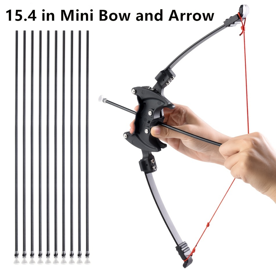 

Mini , 15.4 Inch, Abs Nylon, Outdoor Archery Kit, Ideal For Left & , Thanksgiving, Christmas, Halloween, New Year, Father's Day Gifts