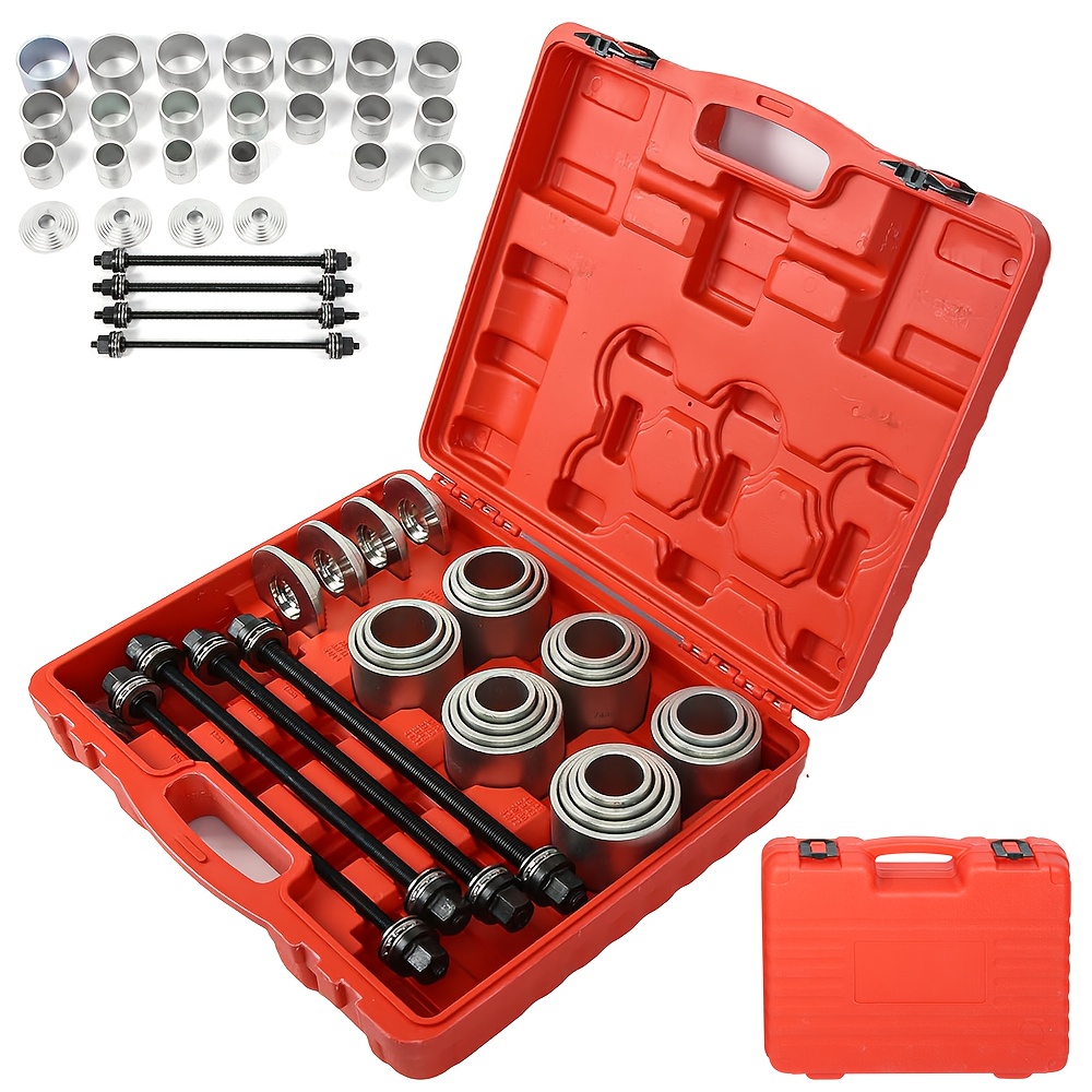 TEMU 28pcs Automotive Lining Disassembly And Assembly Tools, Lining Disassembly And Assembly Tools, Automotive Repair Tools, Rubber Sleeve