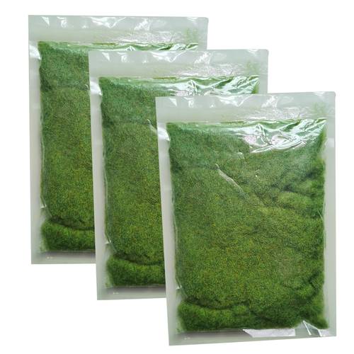 3pcs 1 set 3 17oz 3pcs 1 05oz 1 color 1pc artificial simulated grass powder terrain tufting 3mm nylon static grass powder total weight of 3pcs 3 17oz three dimensional miniature model accessory game scene micro landscape making decorative