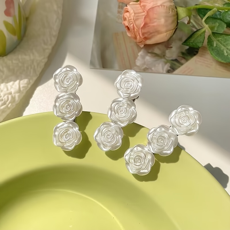 Beautiful Rose Hairpin, Exquisite Gift for Special Occasions