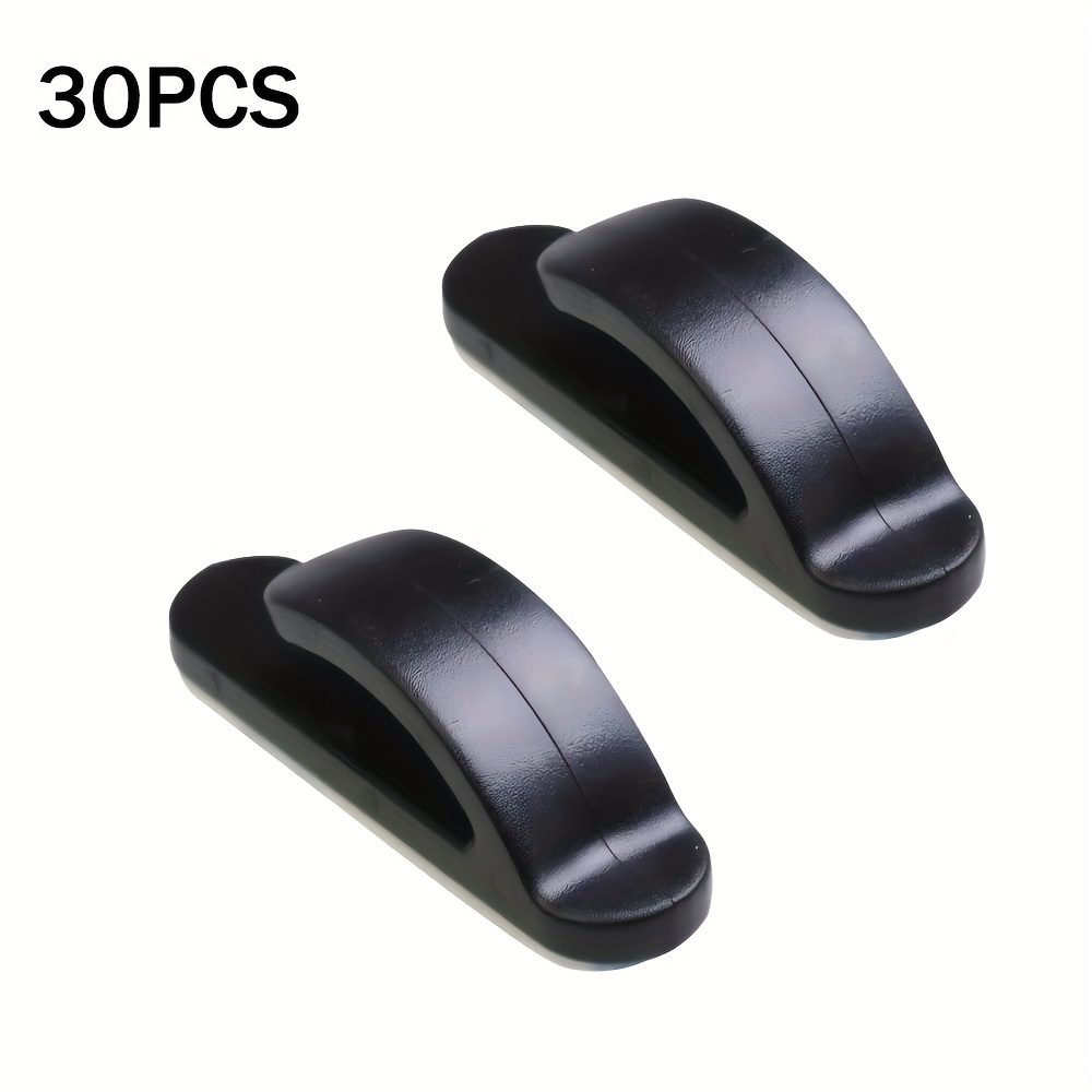 6/12/30pcs Adhesive Mini Hooks, Car Interior, Home Use, Convenient Storage, Small Gift, Utility Hooks