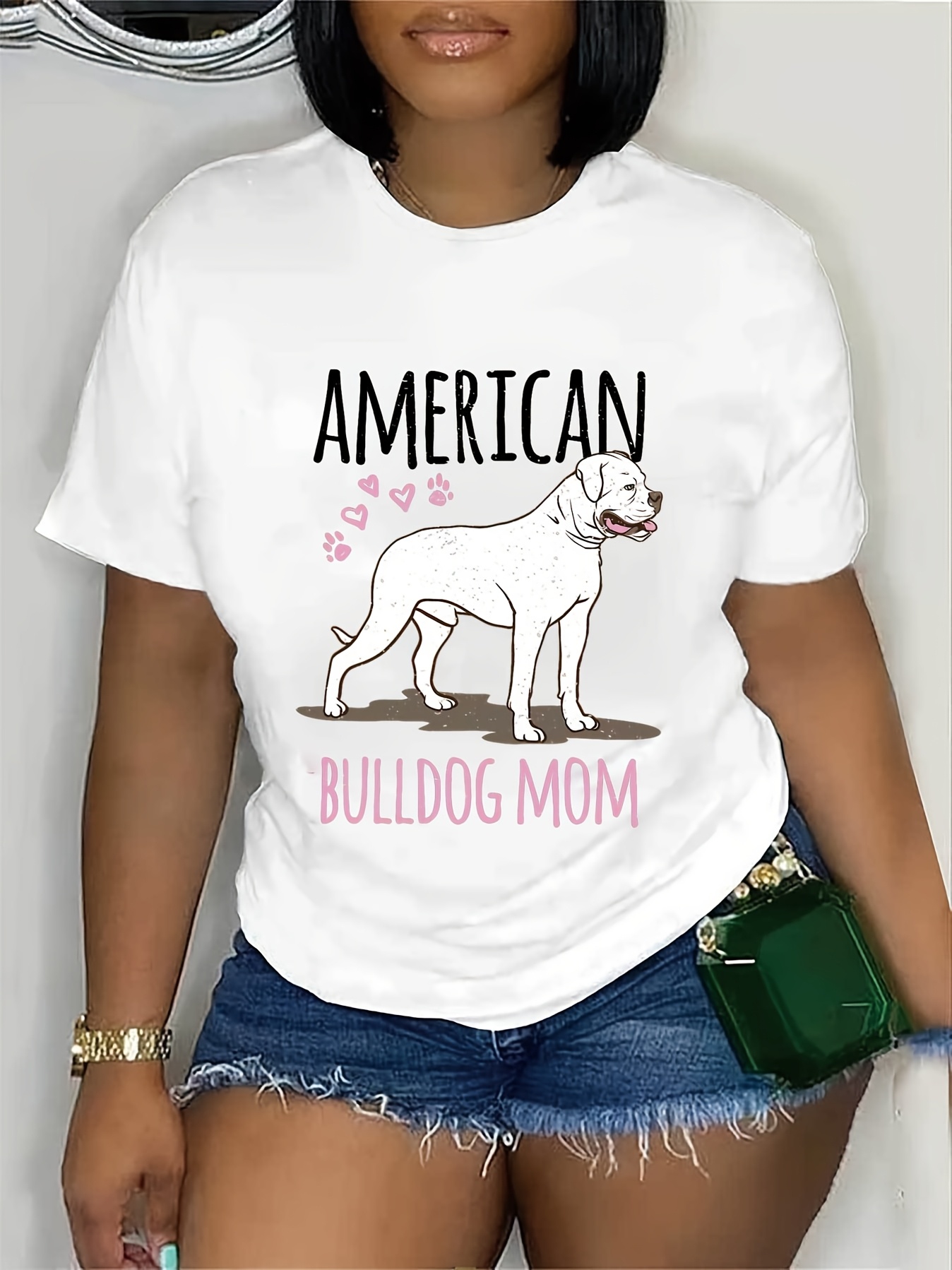bulldog shirt sold on Temu United States