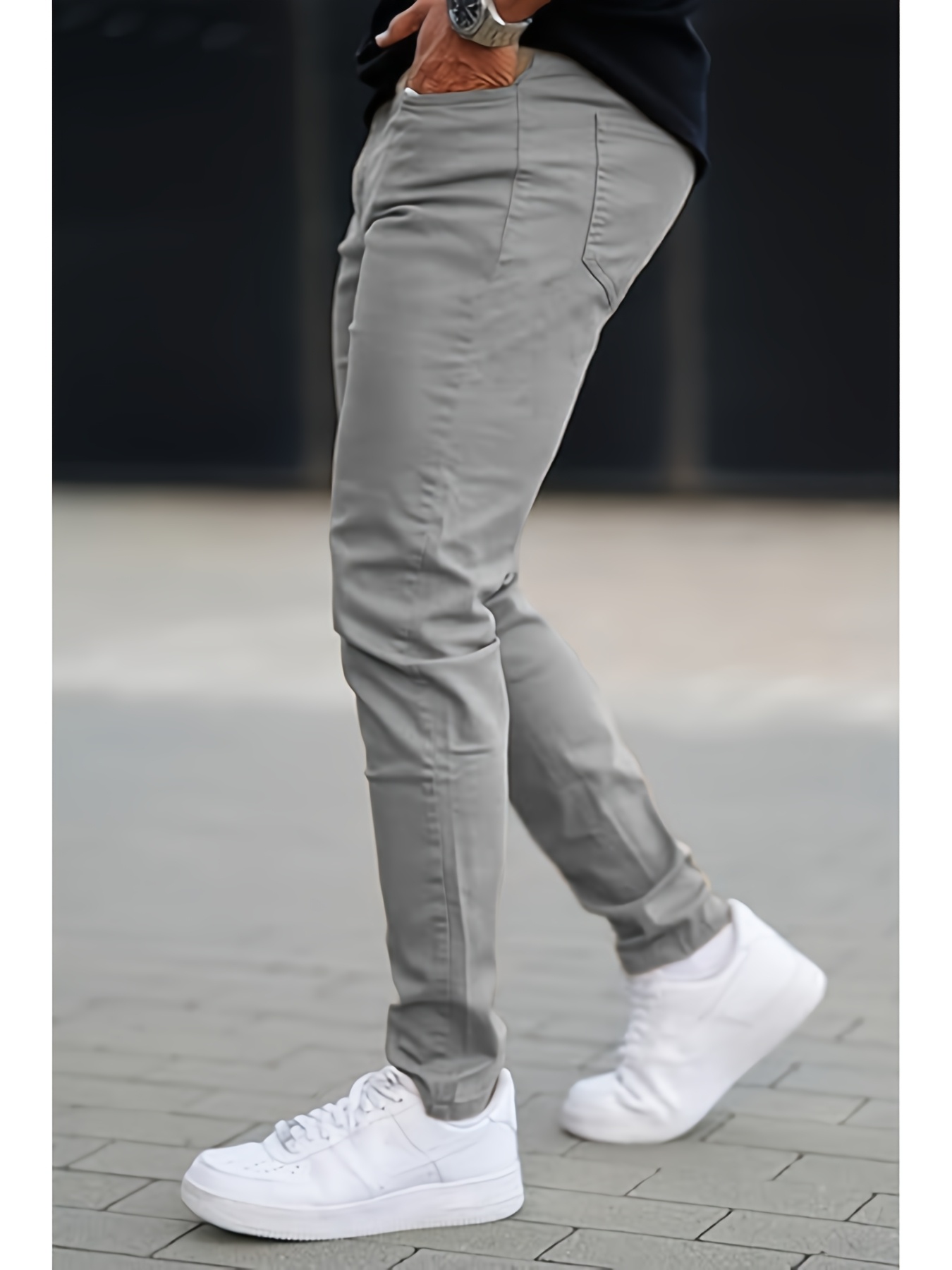 Men's Casual Slim-Fit Stretch Pants