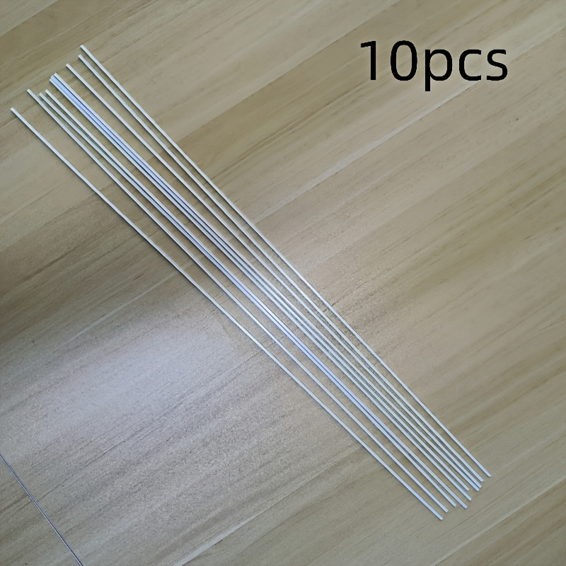 10pcs H-shaped Rod Model Sand Table Solid Rod Model Modification Rod Diy Handmade Suitable For Diy Architecture And Structure, Very Suitable For Scale Model Railways, Terrains, And