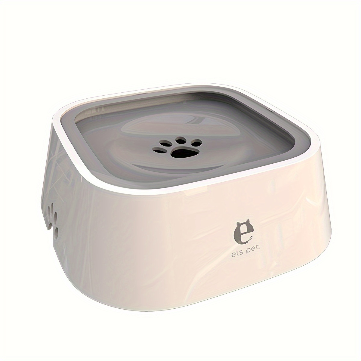TEMU 1pc No-spill Pet Water Bowl, No Drip Slow Water Feeder, Dog Water Bowl, Dog Water Feeder Dispenser