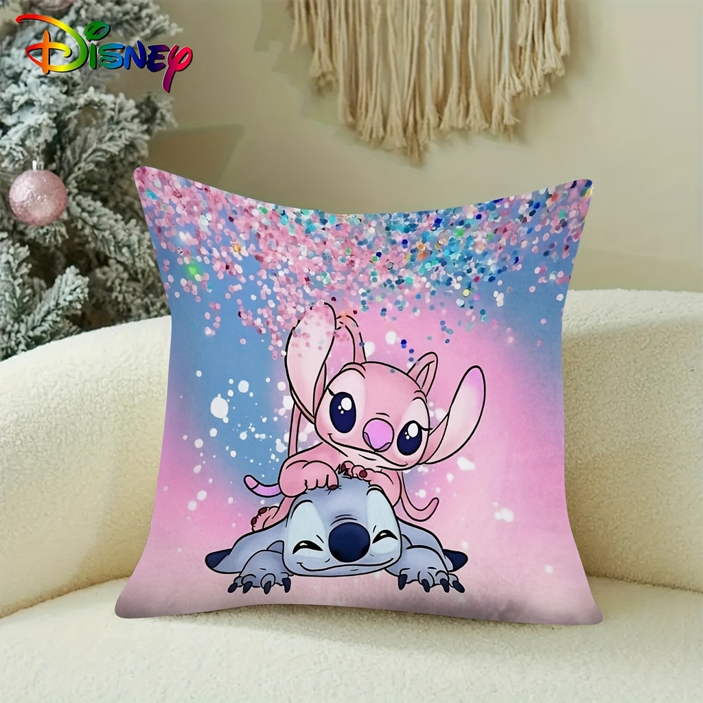 

Has Authorized Disney Stitch A Set Of Christmas Pillows With Zipper Design, Valentine's Day And Easter Decoration