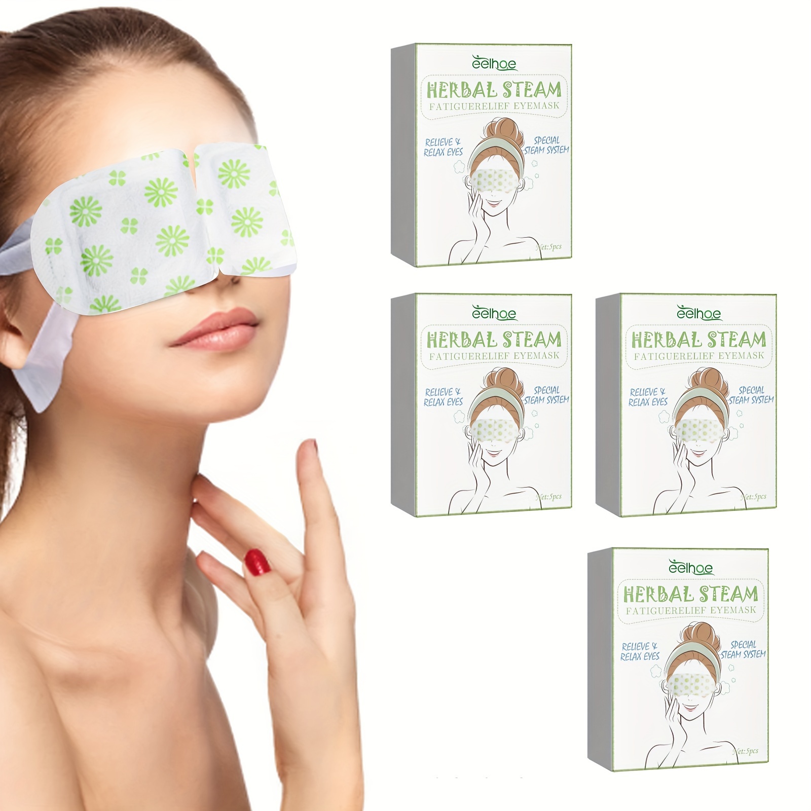 1pc USB Dampf-Augenmaske, Elektrische Heizung Heißkompression, Intelligente  Heizung Schlafschattierung 3D Augenschutz - Temu Germany